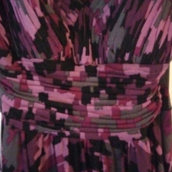 Colorful camouflage dress - Picture 3 of 4